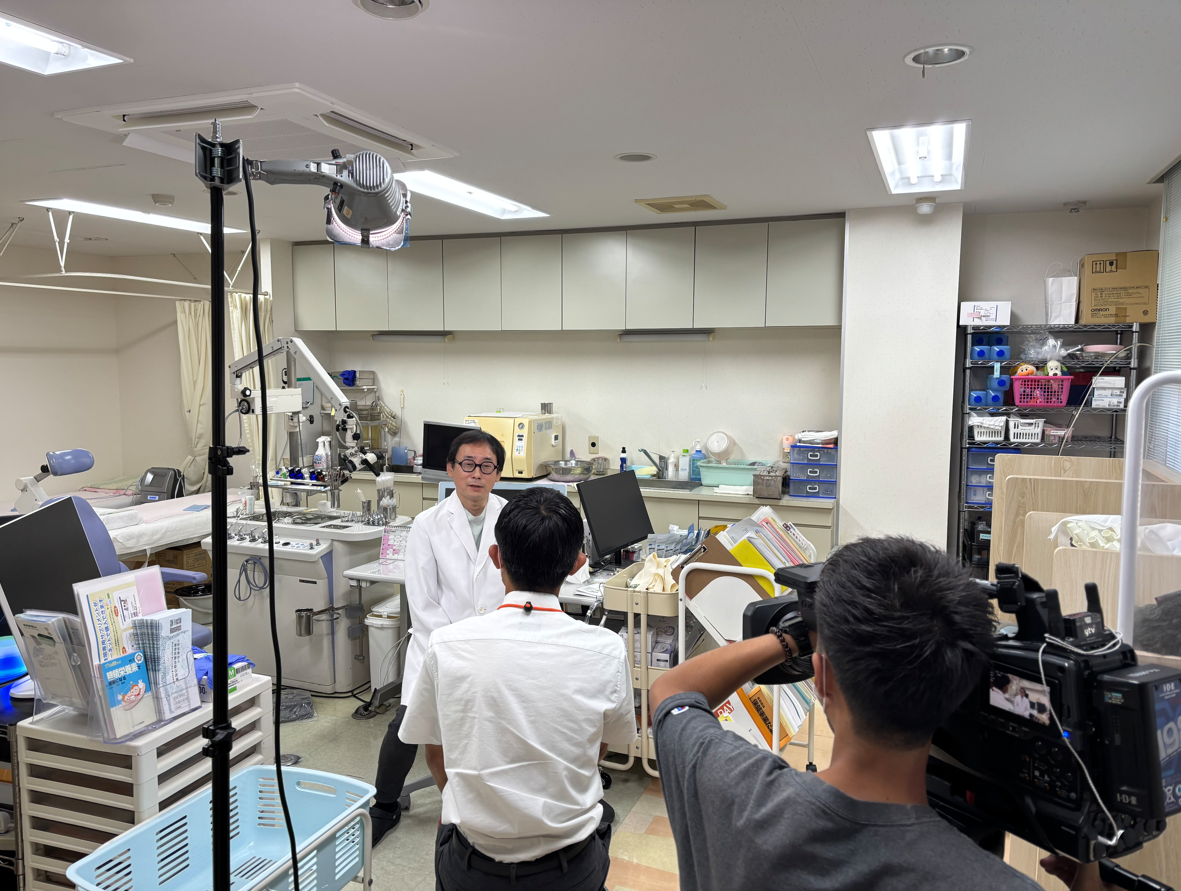 (お知らせ) 2025.9.30 読売テレビ 『 かんさい情報ネット ten. 』秋花粉症について取材、放送されました