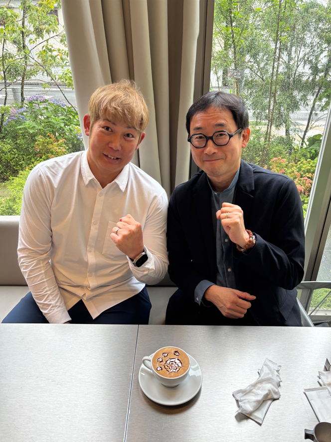 (きた日誌) 元阪神タイガース 岩田稔さんと ”地域に  子供たちに元気を”