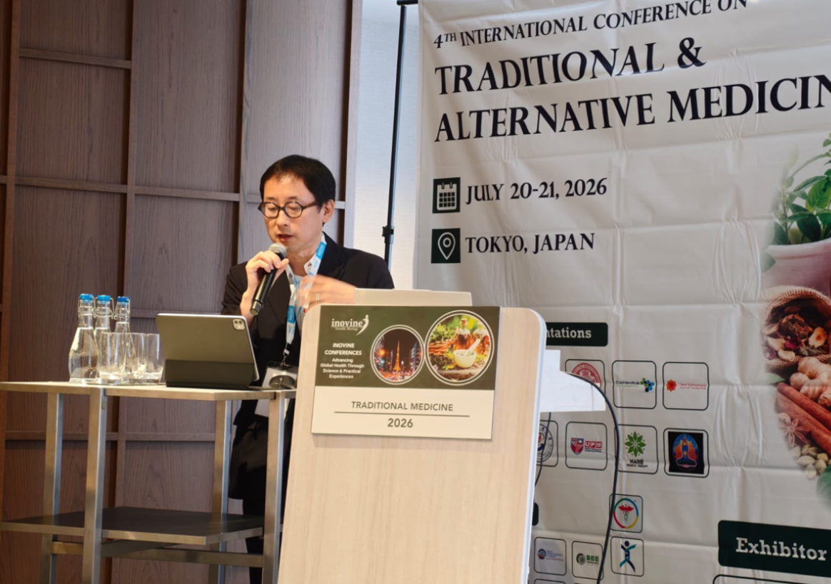 (きた日誌) 4th International Conference on Traditional and Alternative Medicine ＠Tokyoにおいて Renown Speaker として口演